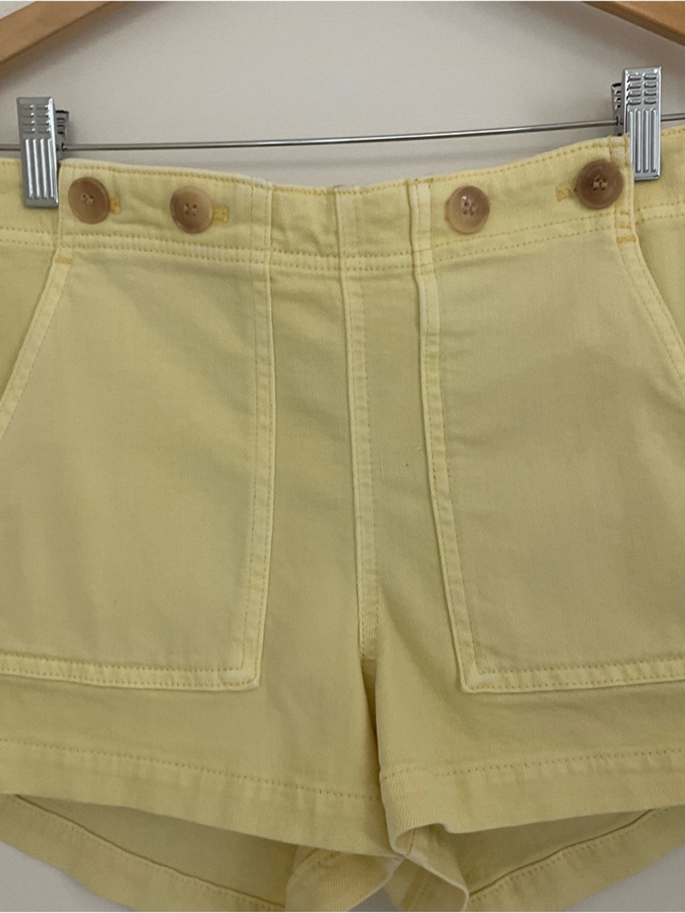 Anthropologie Pilcro The Kit Regenerative Cotton Shorts 27 - Picture 3 of 10